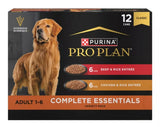 Purina Pro Plan Wet Puppy Food Variety Pack – Beef & Rice, Chicken & Rice, 12-Ct