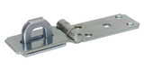 Hardware Essentials 851415 Heavy-Duty Hood Hinge Hasp, Zinc, 7-1/4 in.