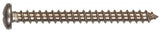 Hillman 881930 #10 x 1-1/2 in. Stainless Steel Pan-head Phillips Metal Screw 2 pck