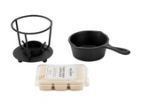 Red Shed ET22CM026 Cast Iron Wax Warmer All-in-1 Set