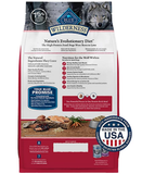 Blue Buffalo High Protein Adult Dry Dog Food Wholesome Grains, Salmon 4.5 lbs