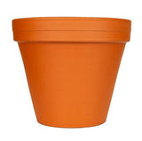Border Concepts 800117 Frost-Resistant Terra Cotta Red Planter Pot, 10 in.