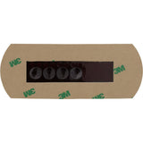 Hydro-Quip 80-0241A Overlay, Gecko in.k200, 4 Button, P1, P2, Lt