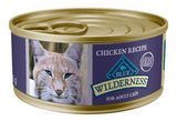 Blue Buffalo Wilderness Grain-Free Chicken Pate Wet Cat Food, 5.5 oz - 1 Can
