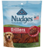 BLUE Nudges Grillers Natural Dog Treats, Steak, 16 oz. Bag