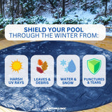 Swimline S28RD 28' Round Deluxe Winter Cover