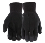 Boss B62011-L12P Men's Knit Wrist Jersey Work Gloves, Brown, 12-Pack