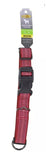 Retriever 36932 Q BLU18 Adjustable Reflective Woven Dog Collar, Pink 18 in.
