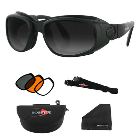 Balboa BSSA001AC Sport & Street Black Frame Convertible - 3 Lenses