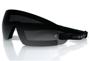 Balboa BW201 Wrap Around Black Frame Goggle - Smoked Lens