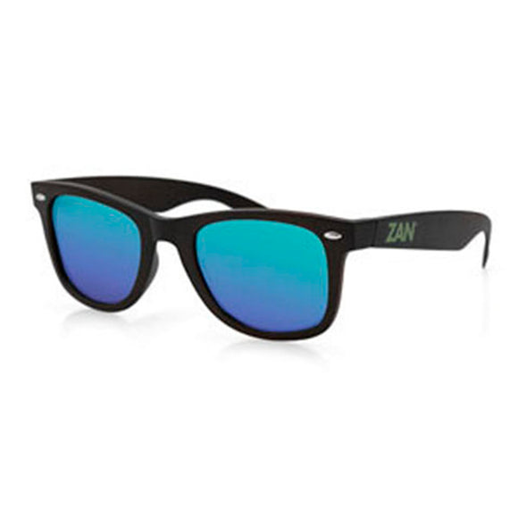 Balboa EZWA01 Winna Matte Black Sunglass - Smoked Green Mirror