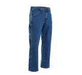 Blue Mountain FMB-1503 Men's Relaxed Fit Denim Utility Jeans/Medium Wash/S38x30