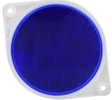 Hillman 844011 Blue Reflector 3 Inches Weather Resistant 2 Pack