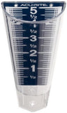 GroundWork 850GWDI Easy-Read 12.5 Inch Magnifying Rain Gauge Analog Blue