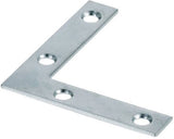 Hardware Essentials 851086 Cd-Flt Corner Irn 2.5X.5 Steels Zinc Plated