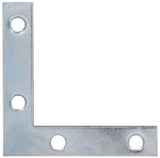 Hardware Essentials 851086 Cd-Flt Corner Irn 2.5X.5 Steels Zinc Plated