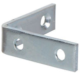 Hillman Hardware Essentials 851118 Corner Braces Steel Zinc 2-1/2" x 5/8" 4 Pack