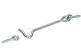Hardware Essentials 851484 Gate Hook & Eye Latch Zinc 4-Inch, 1 Pack