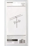Hardware Essentials 851484 Gate Hook & Eye Latch Zinc 4-Inch, 1 Pack
