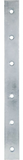 Hardware Essentials 12 in. x 1-1/8 in. Mending Brace, Zinc Plated, 851491