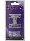 Hillman Hardware Essentials 851666 Light T-Hinges Zinc-Plated 2-Inch, 2 Pack