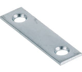 Hardware Essentials 851676 Mending Plates Steel Zinc 2" x 1/2", 4-Pack
