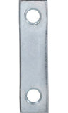 Hardware Essentials 851676 Mending Plates Steel Zinc 2" x 1/2", 4-Pack