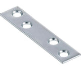 Hillman Hardware Essentials 851677 Mending Plates Steel Zinc 3" x 5/8", 4-Pack