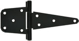 Hardware Essentials 851697 Fg-Heavy T-Hinge 4X4 6 inches Black