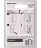 Hardware Essentials 851742 General Purpose Hinges Fixed Pin Zinc-Plated 3"
