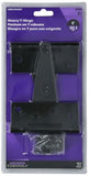 Hardware Essentials 851946 Cd-Heavy T-Hinge 6 inches Black