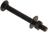 Hardware Essentials 852517 Cd-Carr Bolt 5/16X3 Black