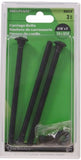 Hardware Essentials 852518 Cd-Carr Bolt 5/16X5 Black