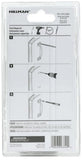 Hillman Group 852523 Carded- Utility Pull, Black - 5.5 inches