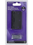 Hardware Essentials 852602 Residential Square Corner Door Hinge 3-Inch Black