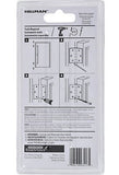 Hardware Essentials 852602 Residential Square Corner Door Hinge 3-Inch Black