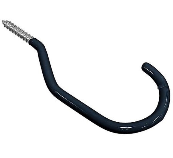 Hillman Hardware Essentials 852703 Black Vinyl Coated Steel Bike Hook