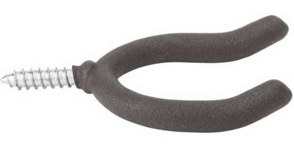 Hardware Essentials Large Double Screw Hook, Vinyl Coated, 854243