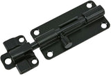 Hardware Essentials 854479 Indoor and Outdoor Cd-Barrel Bolts 4Inch Black