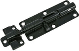 Hardware Essentials 854484 Cd-Adjustlock Hood Barrel Bolts 6 inch Black