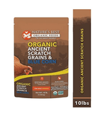 Nature's Best Organic SP989 Ancient Scratch Chicken Grains with Blue Corn 10 lb.