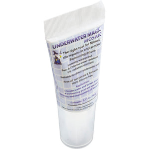 Underwater Magic MOSAIC-60-EA Sealant, Mosaic, 2.1 oz Tube, White