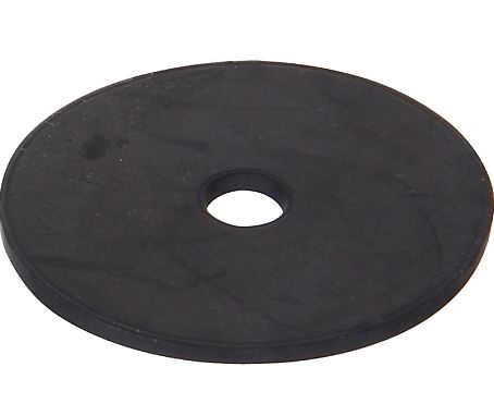 Hillman 880368 Black Neoprene Flat Washers, 3/16