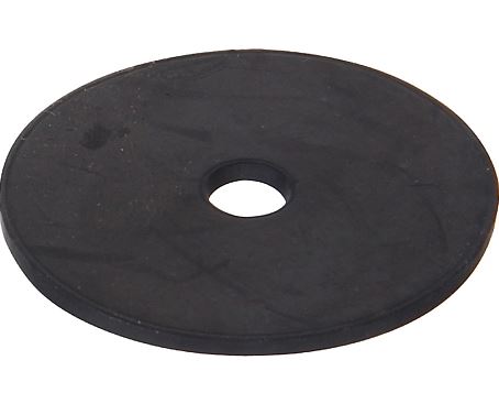 Hillman 880375 Black Neoprene Flat Washers, 5/16