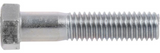 Hillman 880657 M6-1.00 Coarse Thread x 30mm Class 8.8 Metric Hex Cap Screw, 2pk.