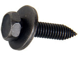 Hillman 881161 M6-1.00 x 25mm Steel Coarse Metric Hex Body Bolt Black, 2 pk.