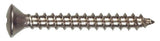 Hillman 881903 Stainless Oval-head Phillips Sheet Metal Screw #12 x 1" 2-Pack