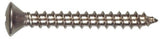 Hillman 881907 Stainless Oval-head Phillips Sheet Metal Screw #14 x 1"  2 Pack
