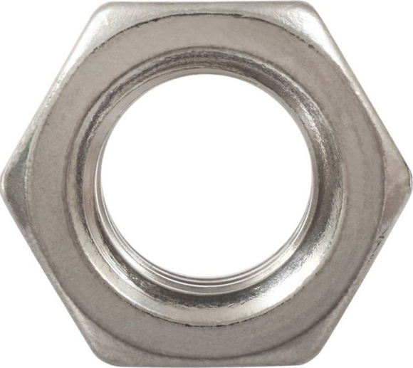 Hillman 882023 1/2 in.-13 Coarse Thread Stainless Steel Hex Nut