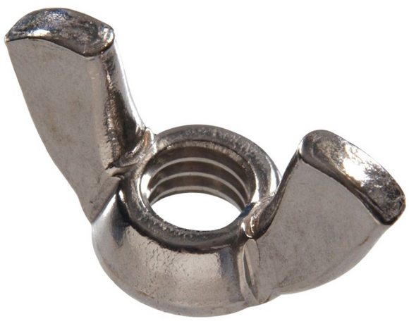 Hillman 882026 #8-32 Stainless Steel Wing Nut